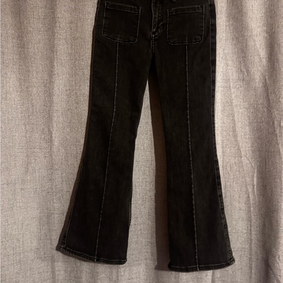 Abercrombie Kids black Flare Jeans - Picture 2 of 9